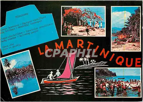 Cartes postales moderne La Martinique