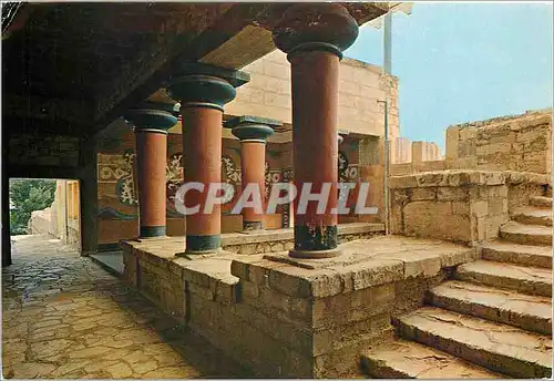Cartes postales moderne Cnossos Grand Escalier de l'Aile Est