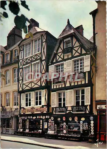 Cartes postales moderne Morlaix Finistere Vieilles maisons de la place des Otages