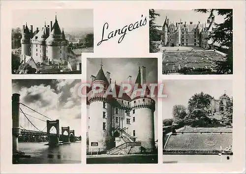Cartes postales moderne Langeais LL Entree du Chateau