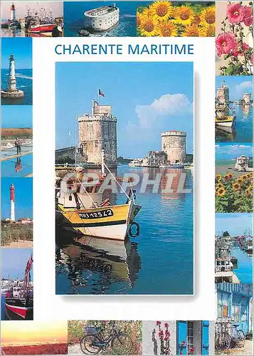 Moderne Karte Charente Maritime Bateau