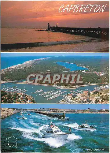 Cartes postales moderne Capbreton Bateau