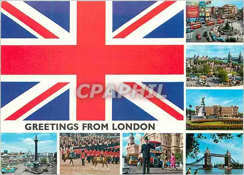 Cartes postales moderne Greetings from London