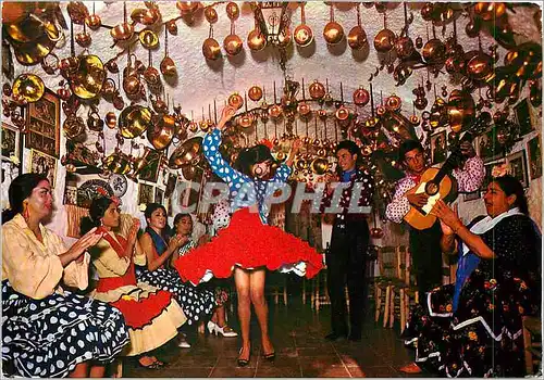 Cartes postales moderne Espana Tipica Dance de Bohemiens dans la Caverne