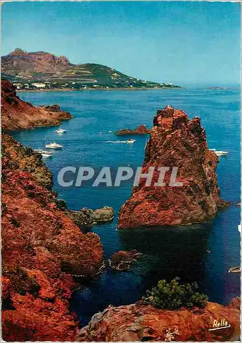 Cartes postales moderne La Corniche d'Or Agay Var Le Rocher La Cathedrale