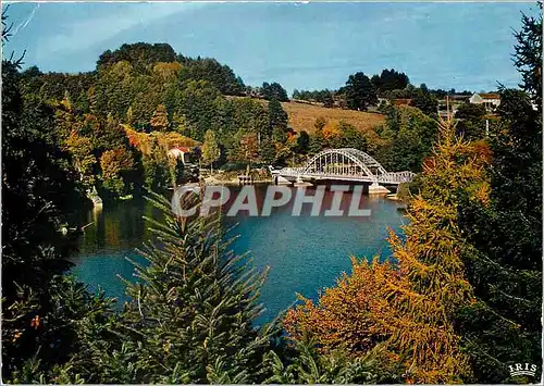 Cartes postales moderne Le Pont du Docnon Vue du Chalet du Lac