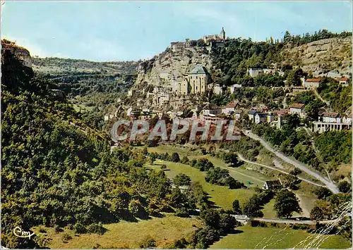 Moderne Karte Les Beaux Sites de France Rocamadour Lot