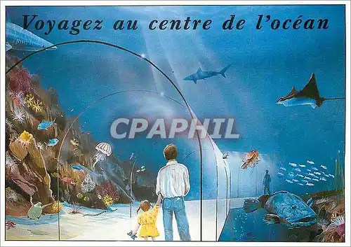 Cartes postales moderne Voyagez au centre de l'Ocean Croisic