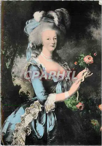 Cartes postales moderne Versailles Musee de Versailles Marie Antoinette par Mme Vigee Lebrum