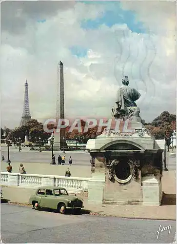 Moderne Karte Paris Place de la Concorde