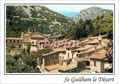 Moderne Karte St Guilhem le Desert