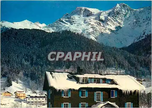 Moderne Karte Les Contamines Montjoie Hte Savoie Le Chalet UModerne Karte du Mont Blanc