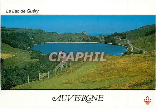 Moderne Karte Le Lac de Guery Auvergne