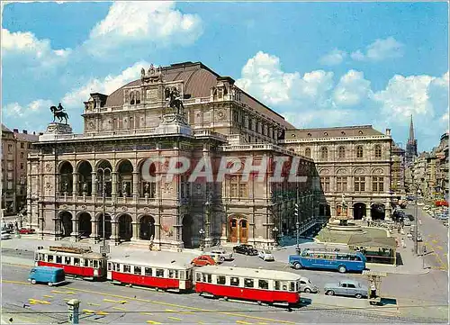 Moderne Karte Vienne L'Opera