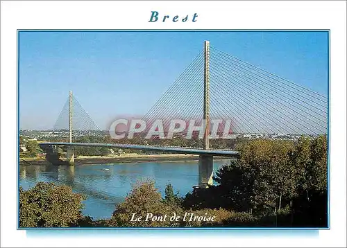 Cartes postales moderne Brest Le Pont de l'Iroise