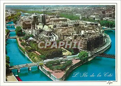 Cartes postales moderne L'Ile de la Cite Paris