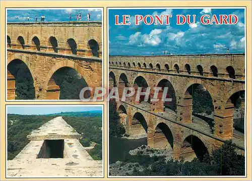 Cartes postales moderne Le Pont du Gard