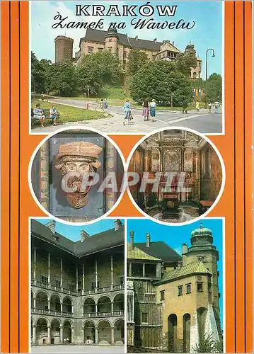 Cartes postales moderne Krakow Zamek na Wawew