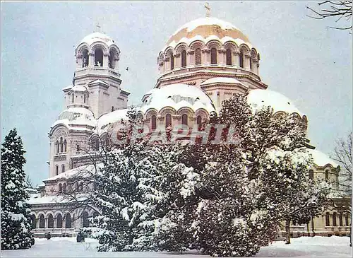 Moderne Karte Sofia Die Gedachtniskirche Alexander Newski