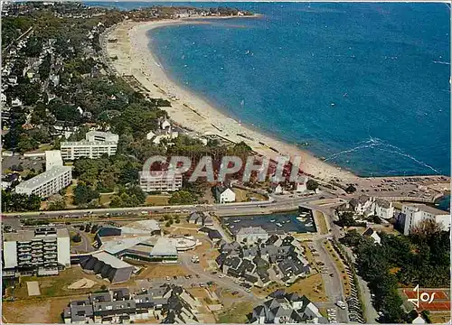 Moderne Karte Carnac Morbihan Port Andro et la grande plage