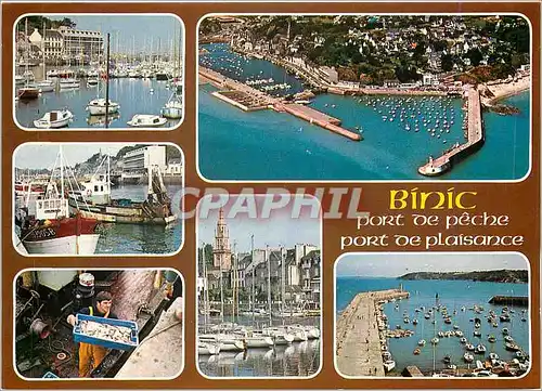 Cartes postales moderne Binic Port de Peche port de Plaisance