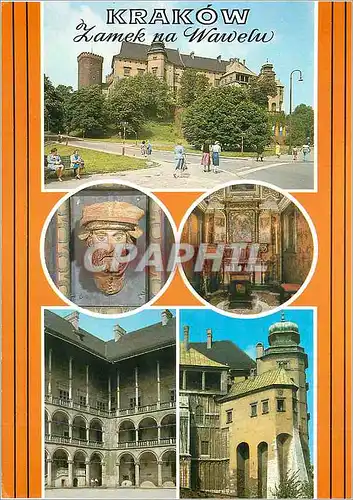 Cartes postales moderne Krakow Zamek na Wawew