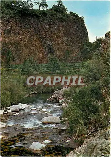 Moderne Karte Thueyts Ardeche l'Ardeche et les Basaltes