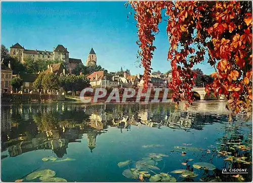 Cartes postales moderne Le Blanc Indre L'Ancien Chateau vu des bords de la Creuse