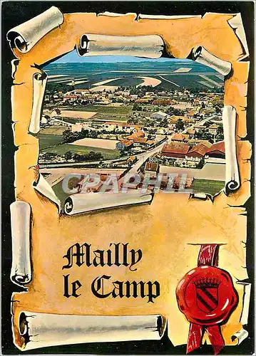 Cartes postales moderne Mailly le Camp Militaria