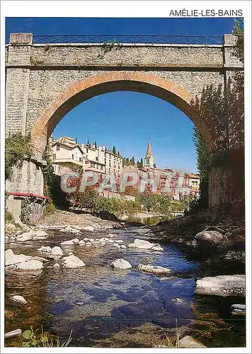 Cartes postales moderne Amelie les Bains PO Passerelle sur le Mondony