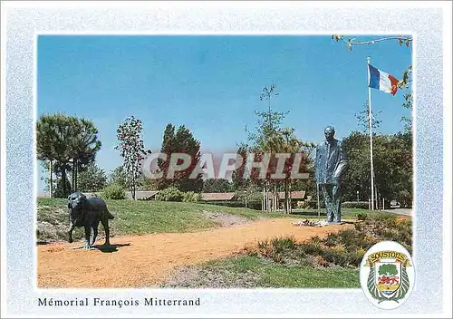 Cartes postales moderne Memorial Francois Mitterrand Latche