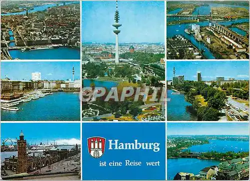 Cartes postales moderne Hamburg ist eine Reise wert