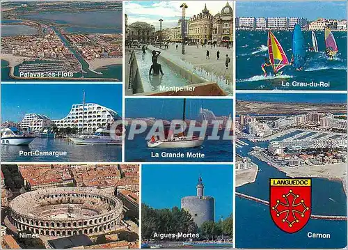 Cartes postales moderne Le Languedoc Palavas les Flots Montpellier