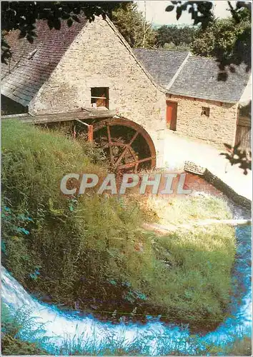 Moderne Karte Moulin de Kerouat Commana Le Moulin