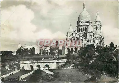 Cartes postales moderne Paris Le Sacre Coeur