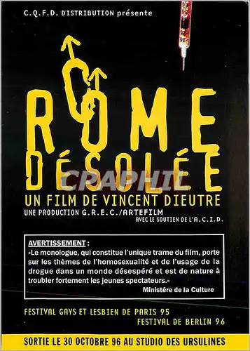 Moderne Karte Rome de Solee un film de Vincent Dieutre Rome desolee Vincent Dieutre