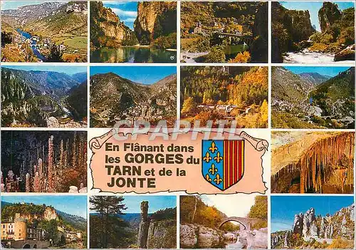 Cartes postales moderne En Flanant dans les Gorges du Tarn et de la Jonte