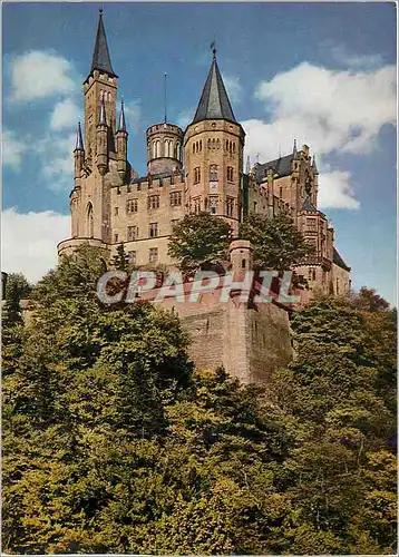 Moderne Karte Burgschenke Burg Hohenzollern