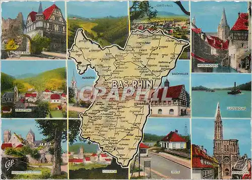 Cartes postales moderne Bas Rhin