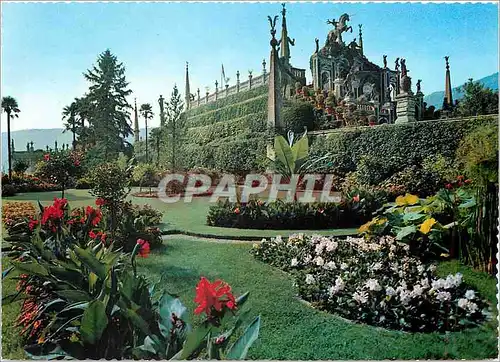 Cartes postales moderne Giardini dell'Isola Bella Lago Maggiore