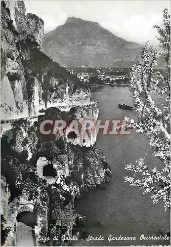 Cartes postales moderne Lago di Garda Strada Gardesana Occidentale