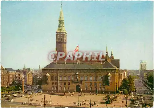 Moderne Karte Copenhagen The Town Hall