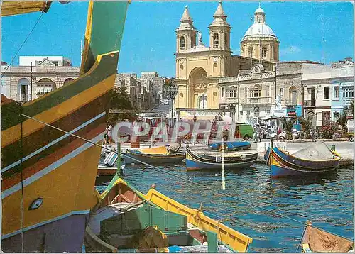 Cartes postales moderne Fising Village Marsaxlokk Malta