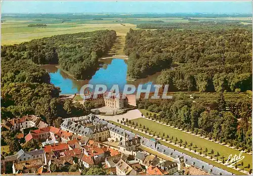 Cartes postales moderne Rambouillet Yvelines Vue aerienne du Chateau