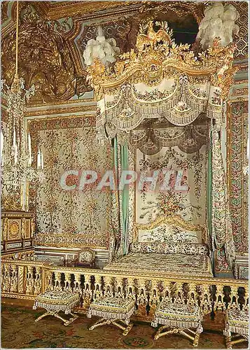 Cartes postales moderne Versailles La Chambre de la Reine