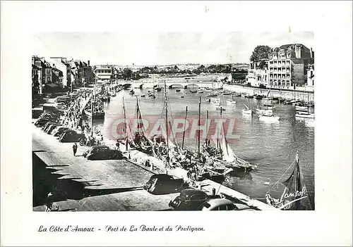 Moderne Karte La Cote d'Amour Port de La Baule Bateaux