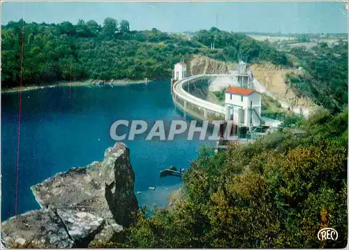 Moderne Karte La Creuse Pittoresque Le Barrage d'Eguzon