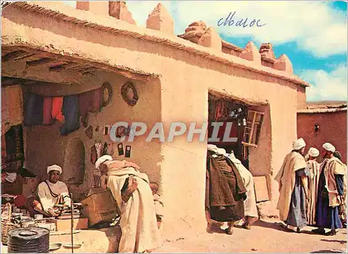 Cartes postales moderne Scenes et Types du Maroc au Souk