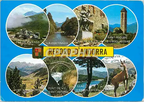 Cartes postales moderne Valls d'Andorra