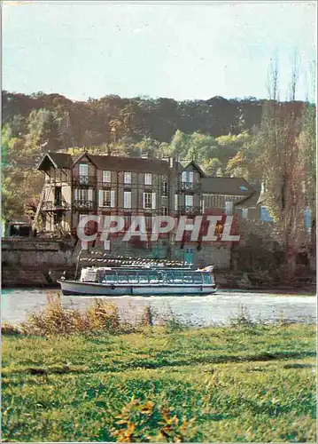 Cartes postales moderne Croisieres Touristiques sur La Seine et l'Yonne Vedettes du Val de Seine Quai du Loing Mammes